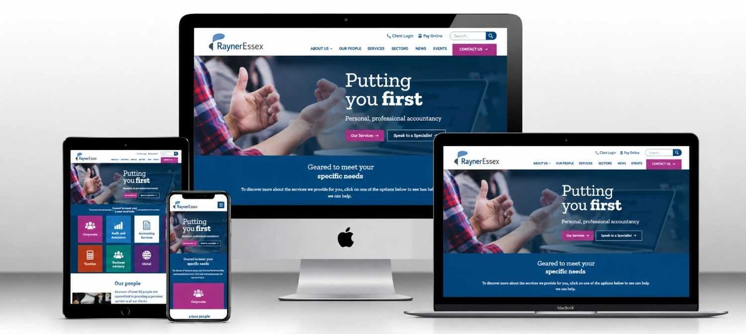Rayner Essex website screenshot